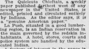 An Indian newspaper 1