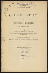 Bulmer Cosmical view of chemistry