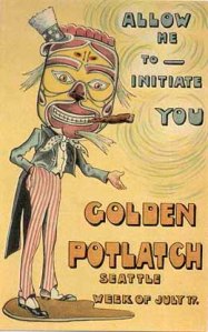 Seattle Potlatch invitation