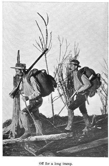 off for a long tramp