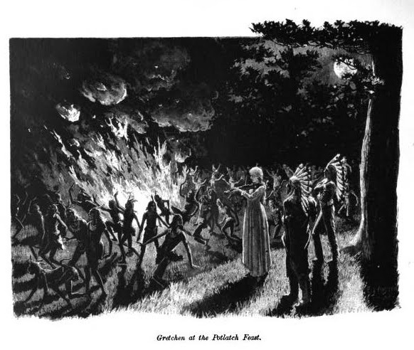 log school house on the columbia 01