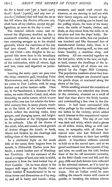 About the shores of Puget Sound 07