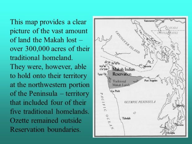 Makah traditional lands