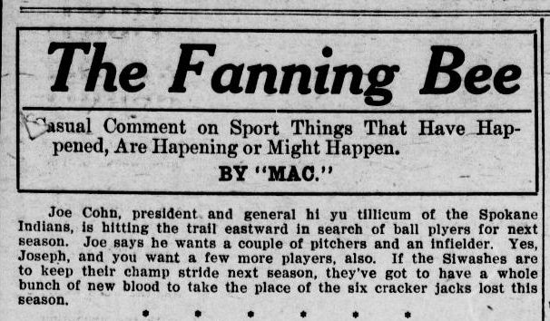 spokane indians baseball