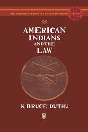 american indians and the law