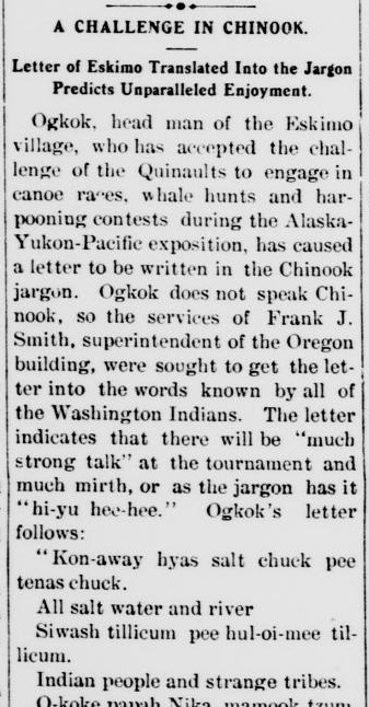 challenge in chinook 1