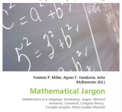 mathematical jargon