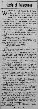 gossip of railwaymen