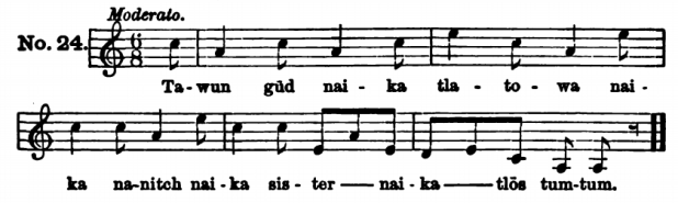 chinook songs 24 musical