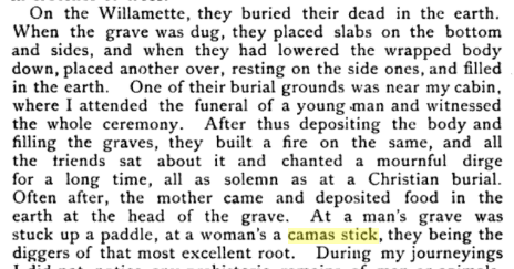 camas stick willamette