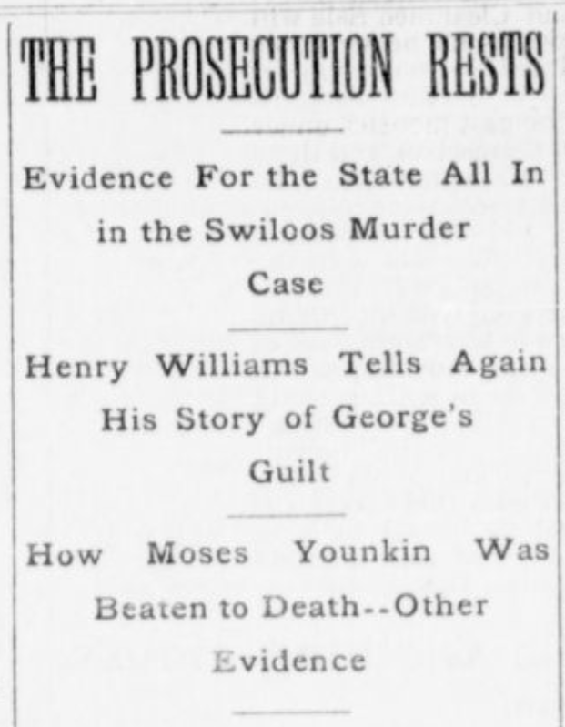 the prosecution rests