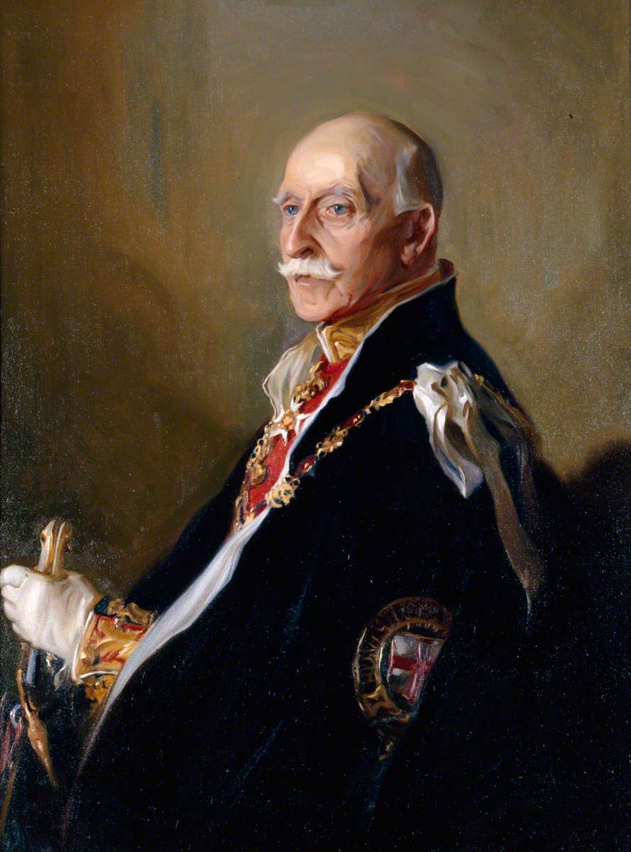 Ginnett, Louis, 1875-1946; HRH Arthur (1850-1943), Duke of Connaught, President of the Royal Academy of Music (1901-1942)