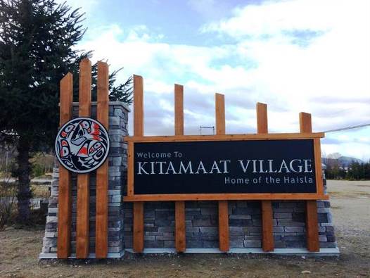 KitamaatVillageSign
