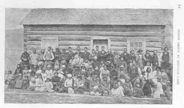 indian group at douglas lake