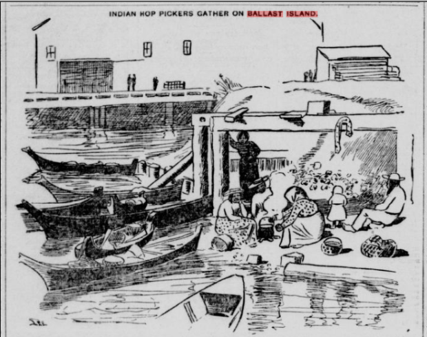 ballast island CARTOON